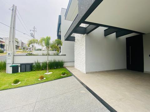 Casa à venda em Indaiatuba, Loteamento Park Gran Reserve, com 3 suítes, com 112 m²