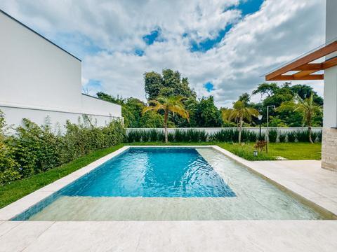 Sobrado à venda em Indaiatuba, Parque Villa dos Pinheiros, com 4 suítes, com 405.54 m²
